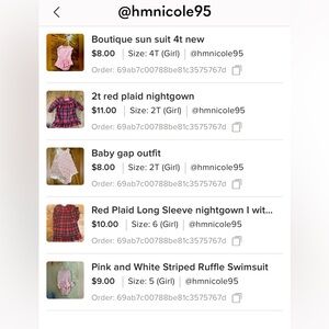 Pink and White Striped Ruffle Swimsuit